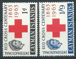 1963 COMMONWEALTH CAYMAN ISLANDS CROCE ROSSA MNH ** - ED - First Aid