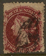 SOUTH AUSTRALIA 1876 2/- QV SG 86 U #JR41 - Gebruikt