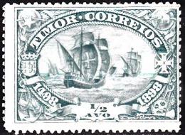 TIMOR - 1898, 4.º Centenário Da Descoberta Do Caminho Marítimo Para A Índia.  1/2 A.   (*) MNG   MUNDIFIL  Nº 50 - Timor