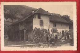 TDS-03  Oberhofen Heidenhaus ältestes Haus Am Thunersee. Nicht Gelaufen - Oberhofen Am Thunersee