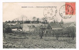 D91. MASSY. PANORAMA PRIS DU HAUT DU PAYS. - Massy