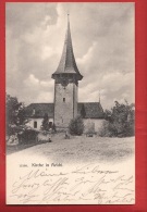 TDS-15 Aeschi Bei Spiez, Kirche. GElaufen In 1909 Richtung Biel - Aeschi Bei Spiez