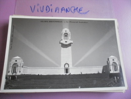 VILLERS BRETONNEUX - LE MEMORIAL AUSTRALIEN - CARTE PHOTO FORMAT VIERGE  - - Villers Bretonneux