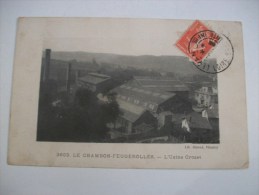 Réf: 66-12-7.                  LE CHAMBON-FEUGEROLLES                   L'Usine Crozet. - Le Chambon Feugerolles