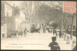 PERNES OLD POSTCARD 1906 - Pernes Les Fontaines