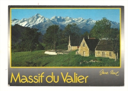 Cp, 09, En Parcourant Les Pyrénées Ariégioises, Massif Du Vallier, Vue De Cominac, Voyagée 1992 - Autres & Non Classés