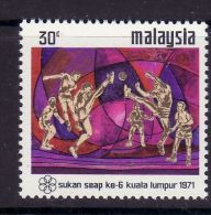 MALAYSIA 1971 MICHEL NO  92 MNH - Asian Cup (AFC)