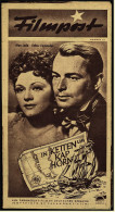"Filmpost" "In Ketten Um Kap Horn" Mit : Alan Ladd , Esther Fernandez  -  Filmprogramm Nr. 122 Von Ca. 1946 - Autres & Non Classés
