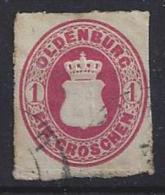 Germany (Oldenburg)  1862  (o)  Mi.18A - Oldenbourg