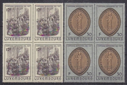 Luxemburg 1986 Grafin Ermesinde 2v Bl Of 4 ** Mnh (F2664) - Used Stamps