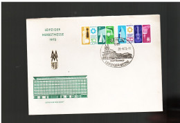 Germania Est-ddr 1973 Fdc  LEIPZIGER HERBSTMESSE - 1971-1980