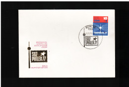 Ddr -germania Est - 1976 Fdc Esposiz Filatelica SOZPHILEX 77 - 1971-1980