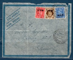 M.E.F. 1943-47 -- Storia Postale --Annullo Di Asmara ERITREA - Ocu. Británica MEF