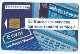 Telecarte 5 Cinq Unités Minitel Gn 71a - 5 Unités