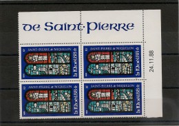 Saint Pierre Et Miquelon  Année 1988 N° Y/T : 496** Coins Datés - Ungebraucht