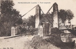 PEYREHORADE  PONT SUSPENDU   VOYAGEE - Peyrehorade