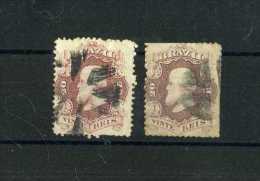 - BRESIL 1843/88 . TIMBRES OBLITERES . COULEURS . - Used Stamps