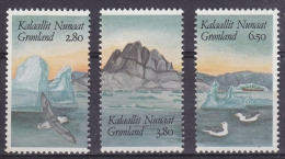 Greenland 1987 Hafnia 3v From M/s ** Mnh (18681) - Nuovi