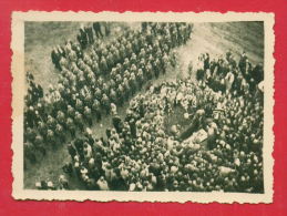 157676 / FUNERAL  AIR PHOTO FAMOUS GENERAL BULGARIAN ARMY  - REAL PHOTO Bulgaria Bulgarie Bulgarien Bulgarije - Funérailles