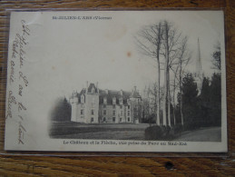 86 - Saint Julien L´Ars : Le Château Et La Flèche - Saint Julien L'Ars