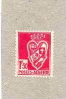 ALGERIE : Armoirie De Ville : Alger  -Emission De Paris-  Sans  Signature - Unused Stamps