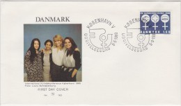 UNO UNITED NATIONS WOMEN RIGHTS FRAUENRECHTE LES DROITS DES FEMMES DERECHOS  MUJERES DENMARK 1980 MI 701 FDC Slania - Collections, Lots & Séries