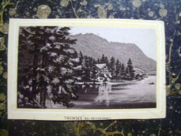 PHOTO-Thumsee Bei  Reichenhall-106x67mm-cca 1870  (2905) - Bad Reichenhall