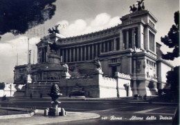 Roma - Altare Della Patria - 649 - Formato Grande Viaggiata Mancante Di Affrancatura - Altare Della Patria