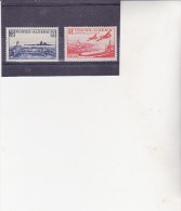 ALGERIE - N° 273 ET 274 NEUF X -COTE : 20 € - Unused Stamps