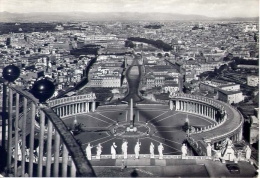 Roma - Veduta Panoramica Da S.pietro - 77 - Formato Grande Viaggiata Mancante Di Affrancatura - Multi-vues, Vues Panoramiques