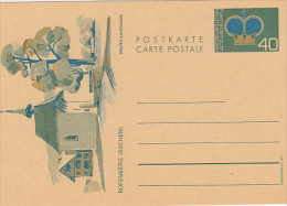 8896- ROFENBERG- ESCHEN, POSTCARD STATIONERY, 1973, LIECHTENSTEIN - Postwaardestukken