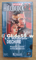 Alfred Hitchcock - Le Rideau Déchiré - K7 Vidéo VHS Couleur - Version Française (Ed. Atlas) - Neuve - Action, Adventure