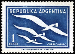 Argentina Aereo 050 ** Foto Estandar. 1957 - Posta Aerea