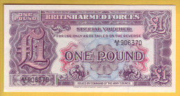 ROYAUME UNI - GRANDE BRETAGNE - Billet De 1 Pound. (1948). Vouchers. Pick: M22a. NEUF - Fuerzas Armadas Británicas & Recibos Especiales