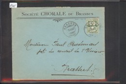 SUISSE - LE BRASSUS - SOCIETE CHORALE - Storia Postale