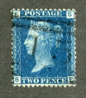 7379x  GB 1858  Scott #30 (o) Pl.13  (SCV- $32.50)  Offers Welcome - Used Stamps