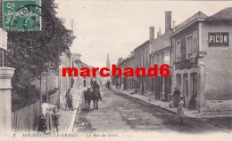 Marne Mourmelon Le Grand La Rue Du Génie Café Francais éditeur LL - Mourmelon Le Grand