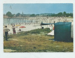 Île-Tudy (29)  : Camping Sur La Plage   En 1967  (animé) GF. - Ile Tudy