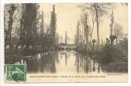 14 - SAINT-PIERRE-SUR-DIVES - Bords De La Dives Sur Le Boulevard Colas - Librairie Dumaine - Altri Comuni