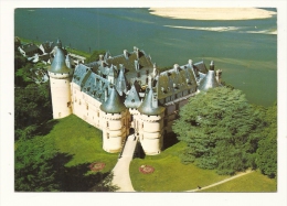 Cp, 41, Chaumont-sur-Loire, Le Château Vu D'avion, écrite 1985 - Other & Unclassified