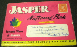 Canada Jasper National Park Edmonton Letter Card - Used - Edmonton