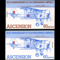 ASCENSION 1982 - Scott# 310A-B Booklets-Planes MNH (XU694) - Ascensione