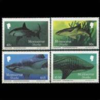 MONTSERRAT 1987 - Scott# 643-6 Sharks Set Of 4 MNH (XQ164) - Montserrat