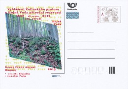 Czech Rep. / Postal Stat. (Pre2013/36) Announcement "Abundant Water" Nature Reserve (2) 1838-2013, 175 Years - Postcards