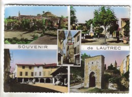 CPSM LAUTREC (Tarn) - Souvenir De....5 Vues - Lautrec
