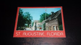 C-21606 CARTOLINA ST.AUGUSTINE - FLORIDA - OLDEST SCHOOL HOUSE ST.GEORGE STREET - St Augustine