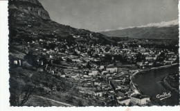 ( CP SM PF 38 )  LA TRONCHE  /  Vue Générale - L 'Isère Et Les Alpes  - - La Tronche