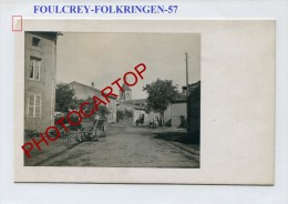 FOULCREY-FOLKRINGEN-Carte Photo Allemande-Guerre 14-18-1WK-Frankreich-France-57- - Rechicourt Le Chateau