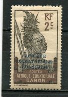 GABON  N°  89 *  (Y&T)  (Charnière) - Neufs