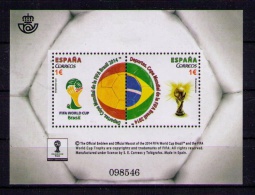 Spain 2014 - FIFA WORLD CUP BRASIL 2014 - BLOCK - EDIFIL Nº 4890 - 2014 – Brésil